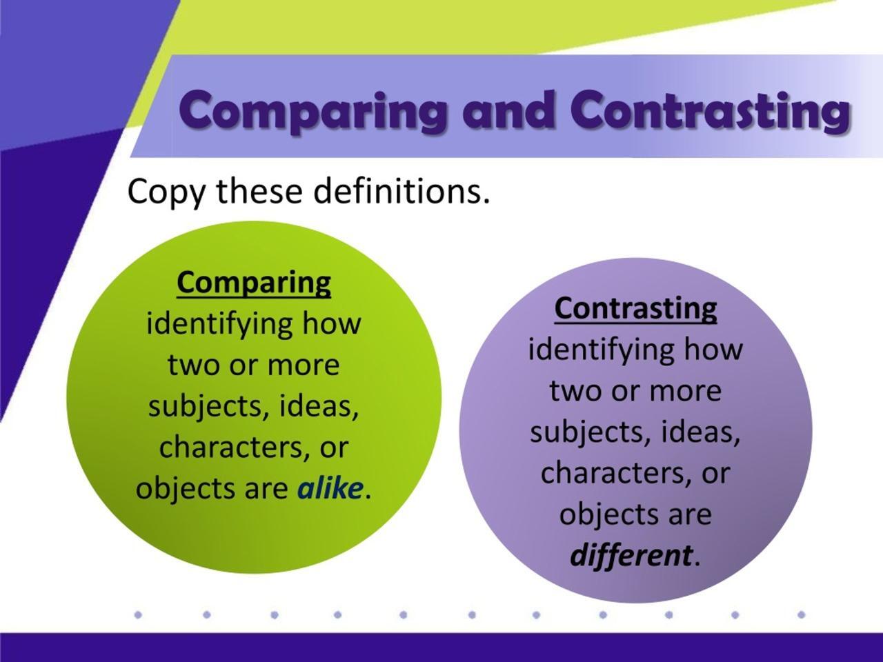 ‘Compare to' vs 'Compare With': What's the Difference? ‘Compare to' vs 'Compare With': What's the Difference?