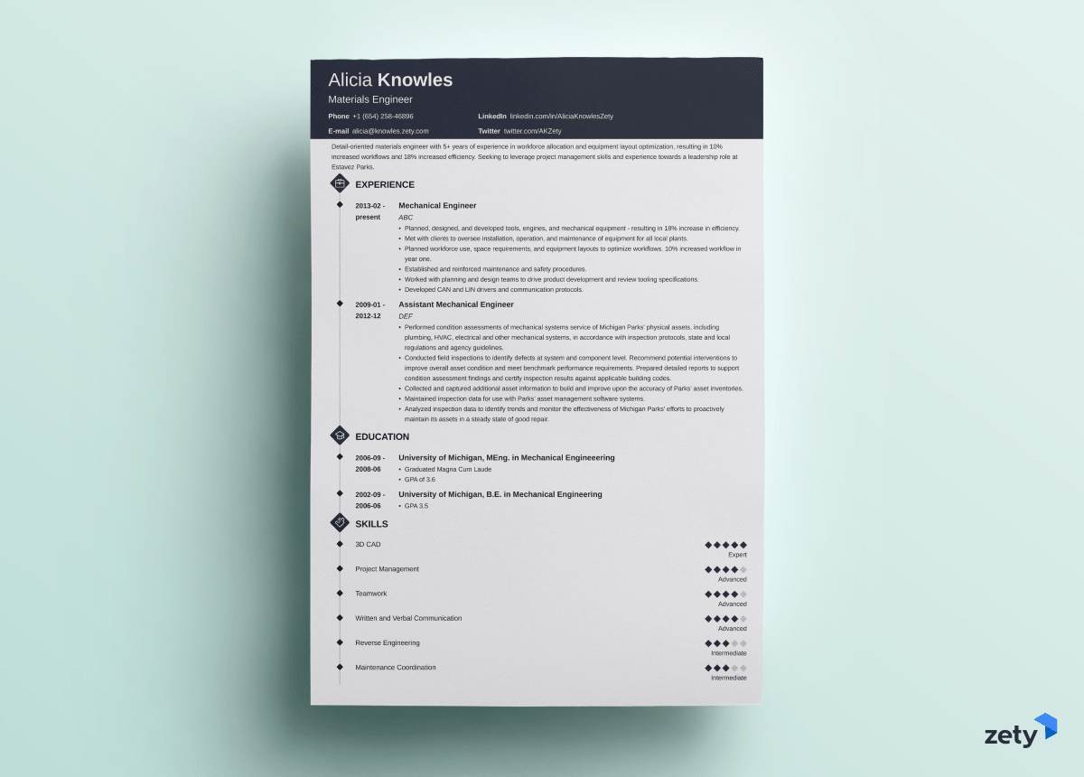 One Page Resume: 3 Examples To Show Its Impact